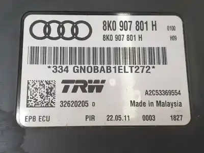 Автозапчастина б/у електронний модуль для audi a5 coupe (8t) 2.0 tfsi quattro (155kw) посилання на oem iam 8k0907801h  