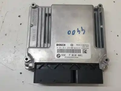 Peça sobressalente para automóvel em segunda mão centralina de motor uce por bmw serie 1 berlina (e81/e87) 118d referências oem iam 0281014239