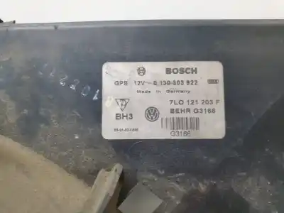 Автозапчасти б/у электрический вентилятор за audi q7 (4l) v6 3.0 tdi (176kw) ambiente ссылки oem iam 7l0121203f  