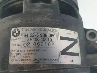 İkinci el araba yedek parçası klima kompresörü için bmw serie 3 compacto (e46) n46b18a oem iam referansları 6908660  