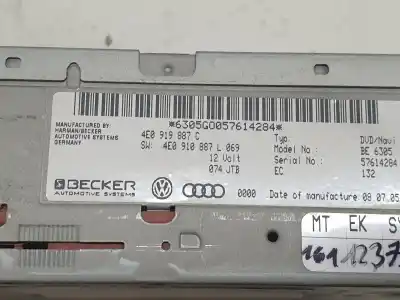 Second-hand car spare part gps navigation system for audi a6 avant (4f5) 3.0 v6 24v tdi oem iam references 4e0919887c   Second-hand car spare part gps navigation system for audi a6 avant (4f5) 3.0 v6 24v tdi oem iam references 4e0919887c