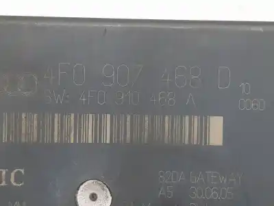 Peça sobressalente para automóvel em segunda mão módulo eletrônico por audi a6 avant (4f5) 3.0 v6 24v tdi referências oem iam 4f0907468d  
