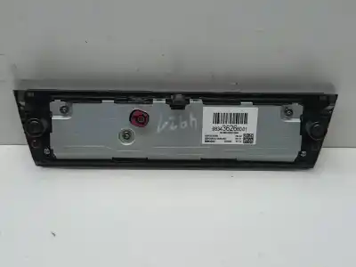 Second-hand car spare part multifunction display for peugeot 308 allure pack puretech oem iam references 9834362680  