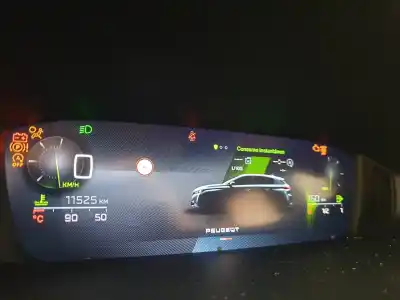 Second-hand car spare part multifunction display for peugeot 308 allure pack puretech oem iam references 9835847680  