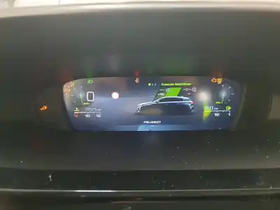 Second-hand car spare part multifunction display for peugeot 308 allure pack puretech oem iam references 9835847680  