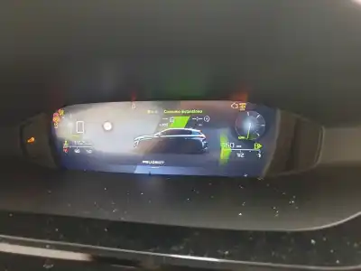 Second-hand car spare part multifunction display for peugeot 308 allure pack puretech oem iam references 9835847680  