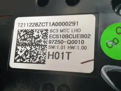 Автозапчасти б/у отопление / кондиционирование воздуха за hyundai i20 (bc3) 1.0i turbo 100 fap ссылки oem iam 97250q0010  