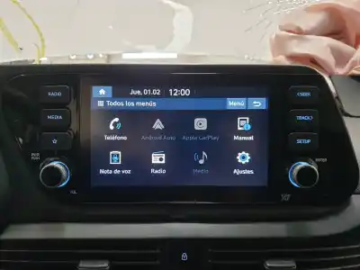 Автозапчасти б/у многофункциональный дисплей за hyundai i20 (bc3) 1.0i turbo 100 fap ссылки oem iam 96160q0420nnb