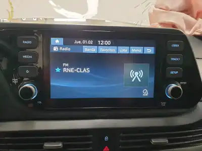 Автозапчасти б/у многофункциональный дисплей за hyundai i20 (bc3) 1.0i turbo 100 fap ссылки oem iam 96160q0420nnb  