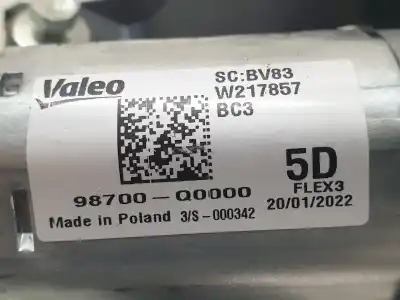 Автозапчасти б/у мотор заднего стеклоочистителя за hyundai i20 (bc3) 1.0i turbo 100 fap ссылки oem iam 98700q0000  