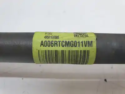 Second-hand car spare part front right transmission for kia picanto (ja) gt line oem iam references 49501g6500  