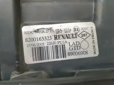Автозапчасти б/у правая фара за renault laguna ii (bg0) expression ссылки oem iam 8200163323  