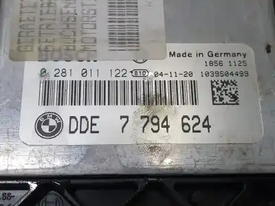Second-hand car spare part ecu engine control for bmw serie 3 berlina (e46) 320d oem iam references 0281011122  