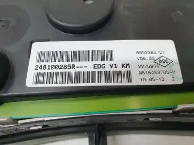 Second-hand car spare part dashboard for dacia dokker essential oem iam references 248100285r  