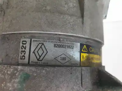 Peça sobressalente para automóvel em segunda mão compressor de ar condicionado a/a a/c por renault laguna ii (bg0) expression referências oem iam 8200021822  