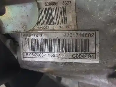 Pezzo di ricambio per auto di seconda mano riduttore per renault laguna ii (bg0) expression riferimenti oem iam pk6003  