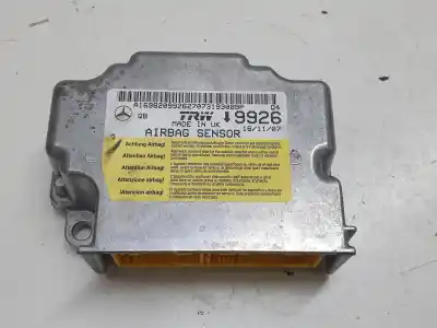Pièce détachée automobile d'occasion BOITIER DE COMMANDE D'AIRBAG pour MERCEDES-BENZ CLASE B (W245)  Références OEM IAM A1698209926  