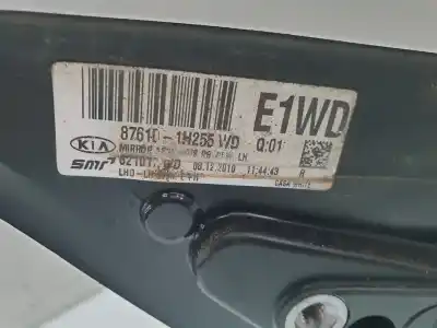 Peça sobressalente para automóvel em segunda mão espelho retrovisor esquerdo por kia cee´d emotion referências oem iam 876101h255  