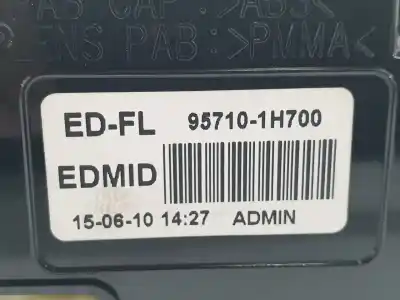 Second-hand car spare part multifunction display for kia cee´d emotion oem iam references 957101h700  