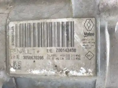 Peça sobressalente para automóvel em segunda mão compressor de ar condicionado a/a a/c por dacia dokker essential referências oem iam 926009154r  