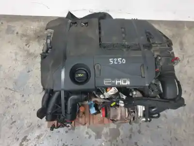 Second-hand car spare part complete engine for peugeot 208 allure oem iam references 9hp  