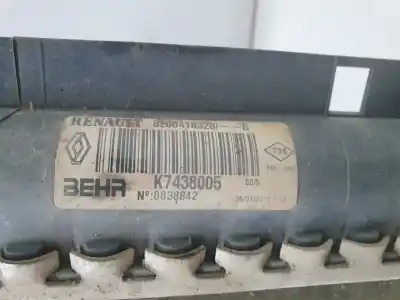 Second-hand car spare part water radiator for renault kangoo (f/kc0) authentique oem iam references 8200418328b  