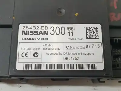 Автозапчасти б/у электронный модуль за nissan navara pick-up (d40m) doble cab se 4x4 ссылки oem iam 284b2eb300  