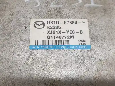 Second-hand car spare part steering control unit for mazda 6 lim. (gh) 2.2 ce 125 active oem iam references gs1d67880f  