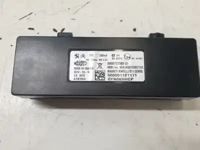Peça sobressalente para automóvel em segunda mão módulo eletrônico por peugeot 308 sw active referências oem iam 9805727380