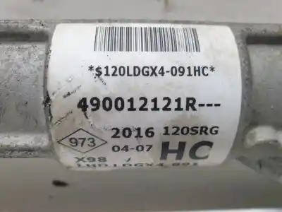 Автозапчастина б/у рульмова рейка для renault clio iv authentique посилання на oem iam 490012121r  