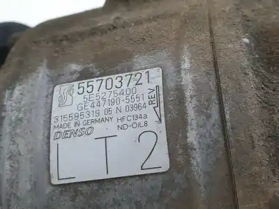 Pezzo di ricambio per auto di seconda mano compressore aria condizionata per opel corsa d cmon riferimenti oem iam 55703721  