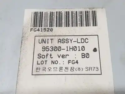 Pezzo di ricambio per auto di seconda mano modulo elettronico per kia cee´d emotion riferimenti oem iam 953001h010  