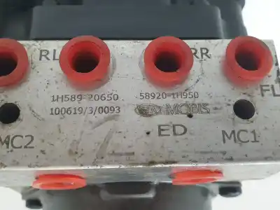 Peça sobressalente para automóvel em segunda mão abs por kia cee´d emotion referências oem iam 6158945200  