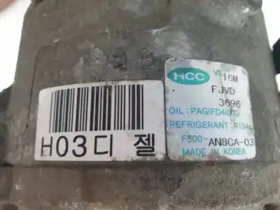Peça sobressalente para automóvel em segunda mão compressor de ar condicionado a/a a/c por kia cee´d emotion referências oem iam 977012h240  