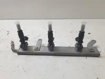 Автозапчастина б/у рампа инжектора для renault twingo iii zen посилання на oem iam 100018599r