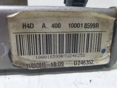 Автозапчастина б/у рампа инжектора для renault twingo iii zen посилання на oem iam 100018599r  