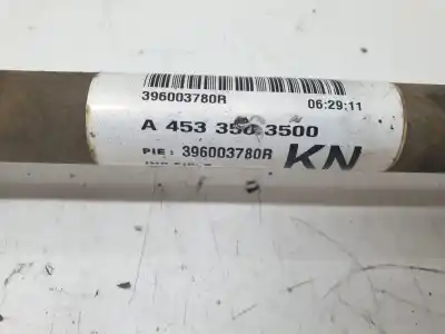 Автозапчастина б/у передня ліва трансмісія для renault twingo iii zen посилання на oem iam 396003780r  