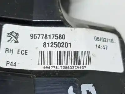 Second-hand car spare part right tailgate light for peugeot 308 active oem iam references 9677817580  