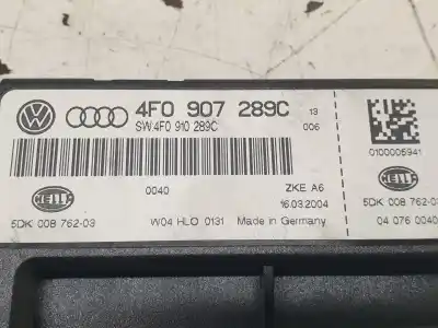 Second-hand car spare part electronic module for audi a6 c6 (4f2) 3.0 tdi quattro oem iam references 4f0907289c  