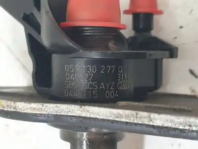 Second-hand car spare part injector for audi a6 c6 (4f2) 3.0 tdi quattro oem iam references 059130277q  
