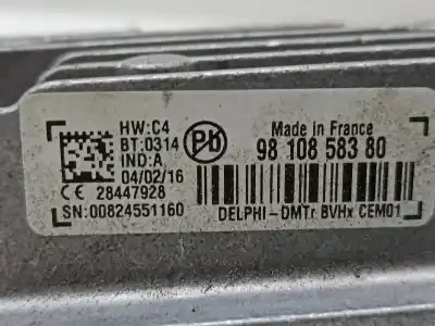 Peça sobressalente para automóvel em segunda mão centralina start/stop (ecu) por peugeot 308 active referências oem iam 9810858380  