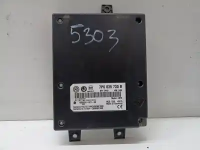 Pezzo di ricambio per auto di seconda mano Modulo Elettronico per VOLKSWAGEN GOLF VI (5K1) Rabbit BlueMotion Riferimenti OEM IAM 7P6035730B  
