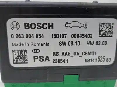 Second-hand car spare part electronic module for peugeot 308 active oem iam references 9814152580  