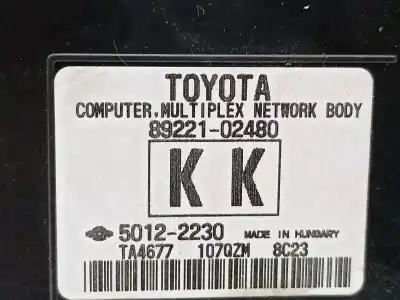 Peça sobressalente para automóvel em segunda mão módulo eletrônico por toyota auris (_e18_) 1.8 hybrid (zwe186_) referências oem iam 8922102480  