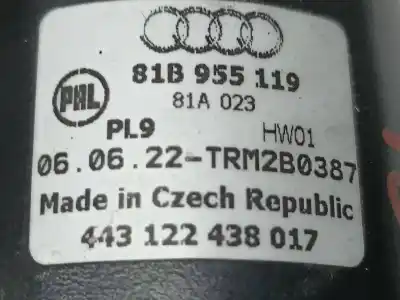 Автозапчасти б/у мотор переднего стеклоочистителя за audi q2 (gag) 30 tdi básico ссылки oem iam 81b955119  