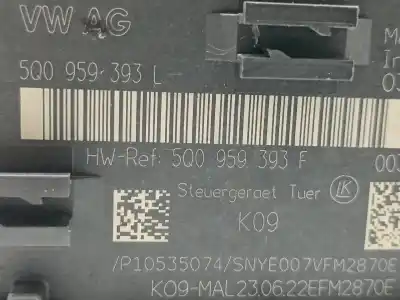 Second-hand car spare part electronic module for audi q2 (gag) 30 tdi básico oem iam references 5q0959393f  