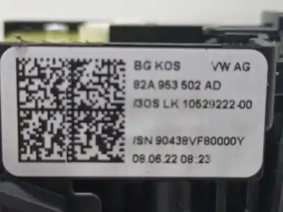 Second-hand car spare part multifunction switch for audi q2 (gag) 30 tdi básico oem iam references 82a953521lm  