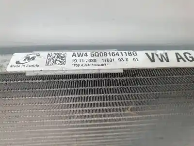 Автозапчасти б/у конденсатор / радиатор кондиционера воздуха за volkswagen t-roc (d11) style ссылки oem iam 5q0816411bg  