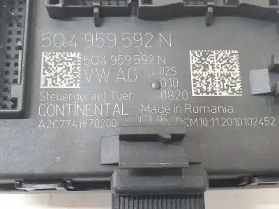 Автозапчасти б/у электронный модуль за volkswagen t-roc (d11) style ссылки oem iam 5q4959592n  
