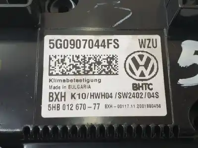 İkinci el araba yedek parçası iklim kontrolü için volkswagen t-roc (d11) style oem iam referansları 5g0907044fs  
